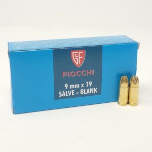 fiocchi 9mm blank crimped 50