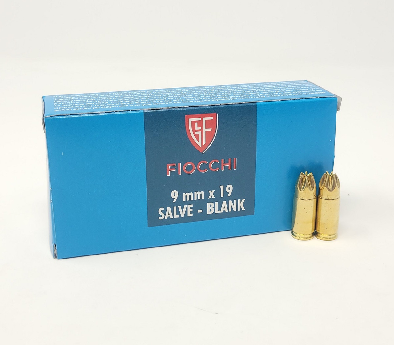 fiocchi 9mm blank crimped 50
