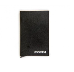 mnmlst wallet black case