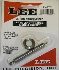 lee case length gauge and shell holder 30/06 springfield