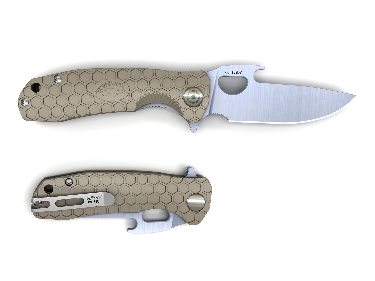 honey badger opener medium tan
