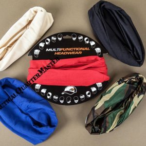 multi functional headwear: red