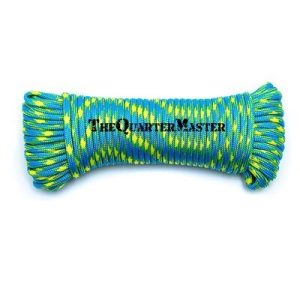 pp outdoor braid rope black & orange 12mmx10kg