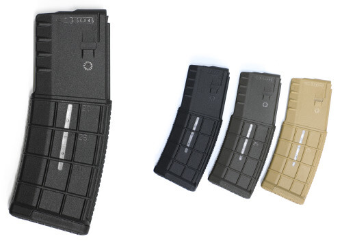 ac unity ar15 magazine 5.56x45 40rd (side window)