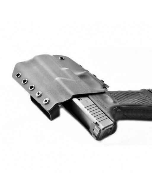 glock 17/22 owb daniels holster. optic ready