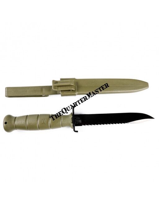 glock field knife with saw fm81: green