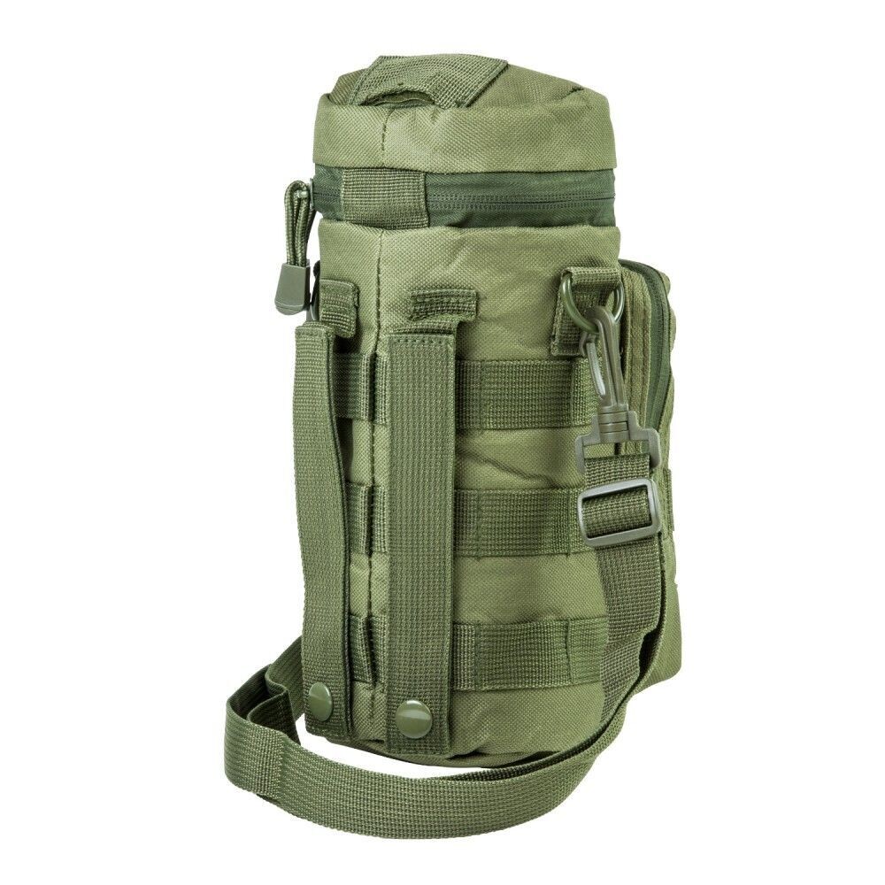 molle hydration bottle carrier green