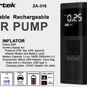 zartek ​za 316 portable air pump