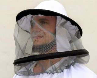 beekeeper suit: hood, veil, jacket, trousers and gloves small