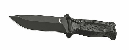 gerber strongarm fixed blade knife. black
