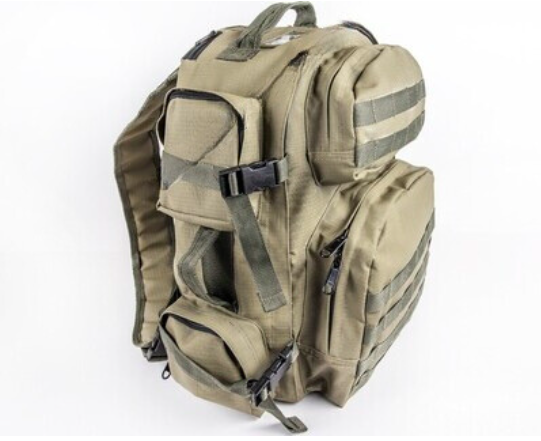 bushveldt patroller: large tactical bag w/i internal support. green