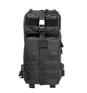 small tactical backpack black v2