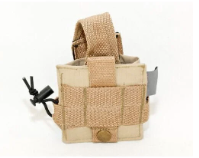 bushvledt hand held radio pouch urban grey