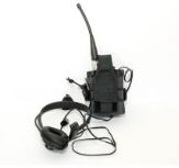 bushvledt hand held radio pouch urban grey