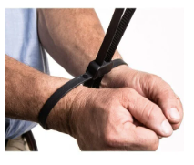 flexicuffs megaties: prisoner restraints. 20 pack
