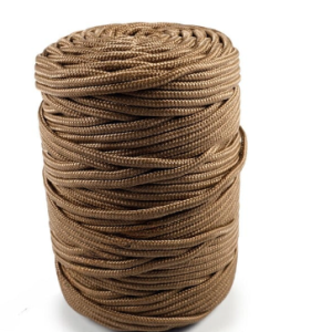 pp round braid 5mm x 100m beige