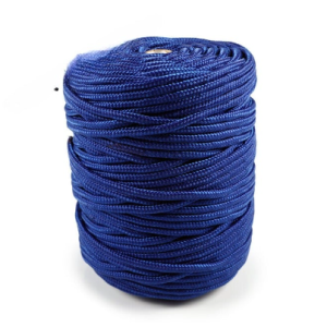 pp round braid 5mm x 100m navy blue