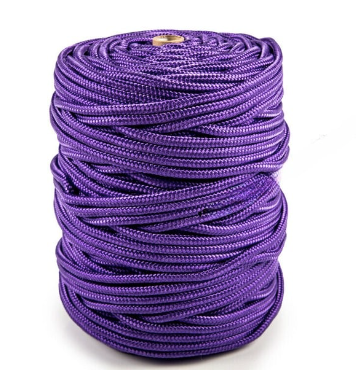 pp round braid 5mm x 100m purple