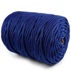 pp round braid 5mm x 100m royal blue