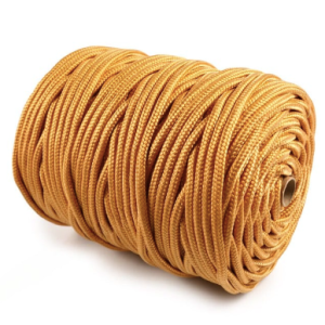 pp round braid 5mm x 100m gold