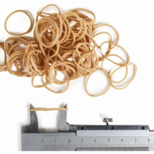 elastic / rubber bands size 12 natural