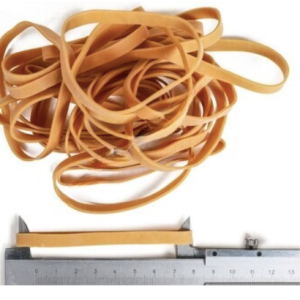 elastic / rubber bands size 64 natural