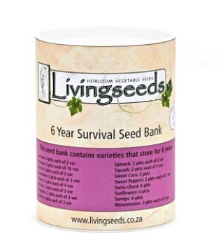 living seeds: 6 year seed bank