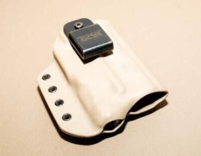 1834 tactical edge custom carry glock 17/19 iwb light bearing holster green