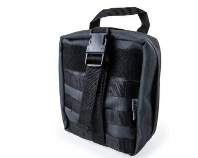 individual first aid kit molle bag black