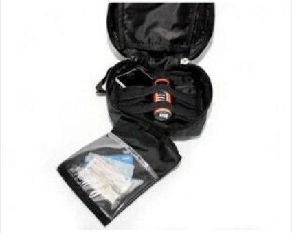 individual first aid kit molle bag black