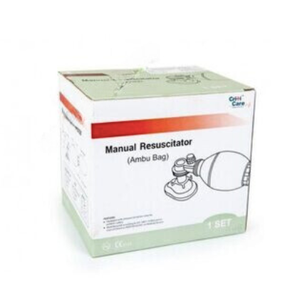 manual resuscitator (ambu bag) adult