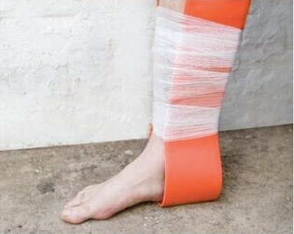 folding splint: orange
