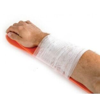 folding splint: orange