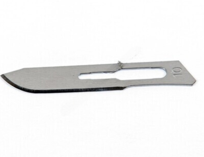 scalpel blades/ surgical blades no 10 (pack of 50)