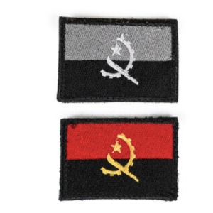 bushveldt badge flags sml angola set of 2