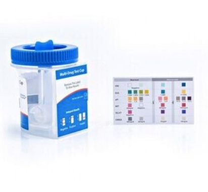 drug test cup, 6 panel with adulteration