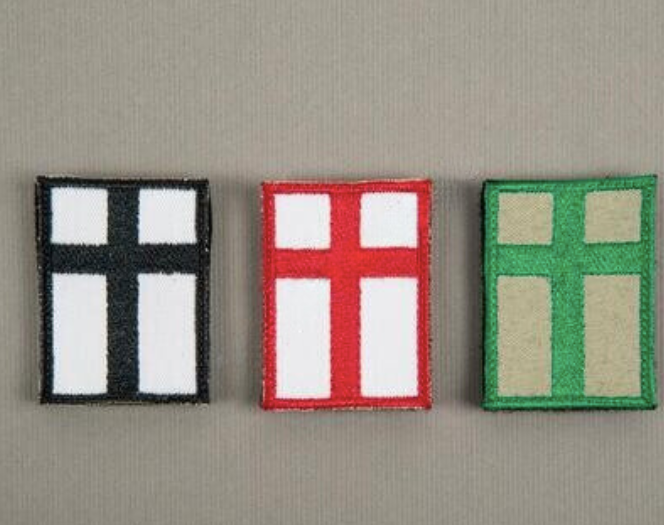 christian cross: badge