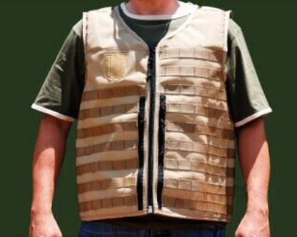 tactical vest sand small/medium