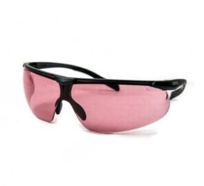 helium 20 eyewear clear hard coat black frame