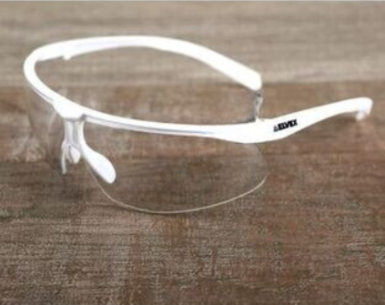 helium 20 eyewear clear hard coat black frame