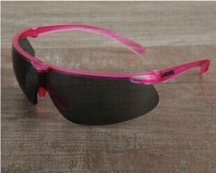 helium 20 eyewear clear hard coat black frame