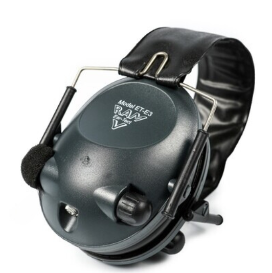 ram ear tec protection electronic: black