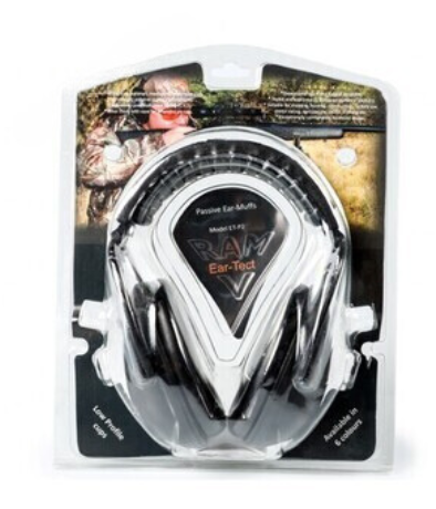 ram ear tec protection non electronic: black