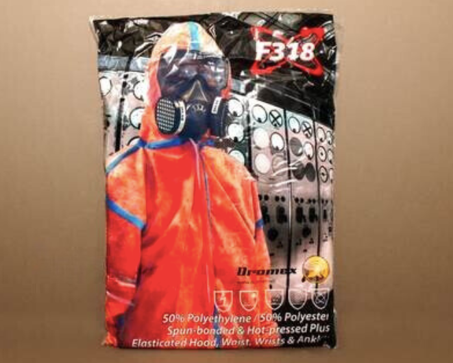 dromex f318 nuclear coverall x large