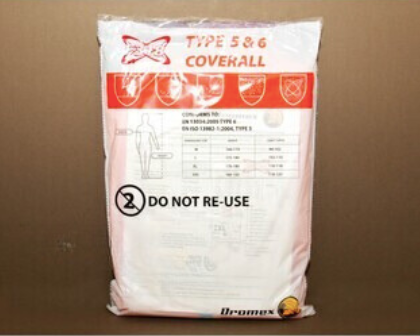 dromex f318 nuclear coverall x large