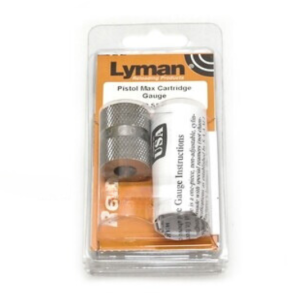 lyman pistol max cartridge gauge 9mm