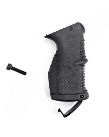 rubberised ak47/galil pistol grip black fab def