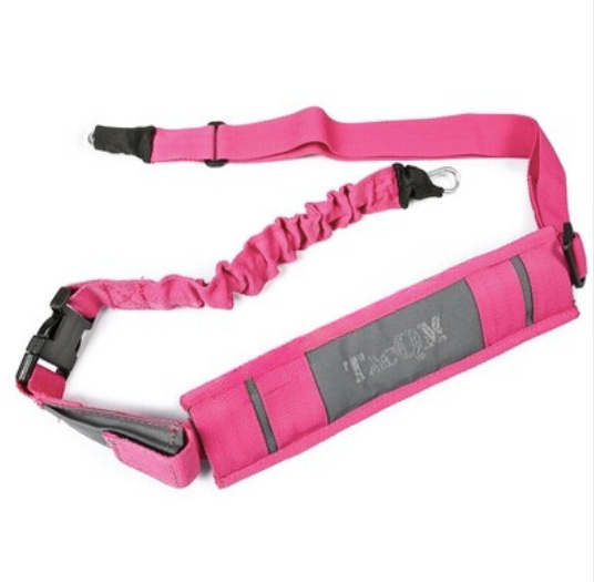 1 2 point sling version 2 grey with pink trim