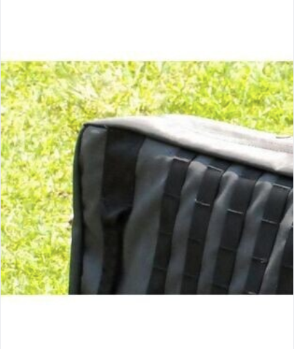 bushveldt shooting mat rifle bag grey with pink trim