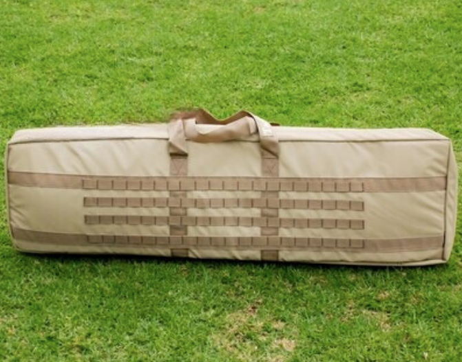 bushveldt discrete rifle carry bag 1200 sand